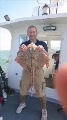 6 lb 3 oz Thornback Ray by The Skipper !