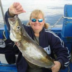 9 lb 1 oz Pollock by Rosie Sylpheena