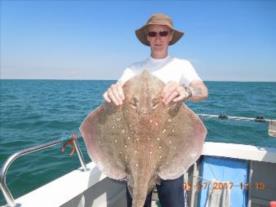 15 lb Thornback Ray by Ron with a super Thornback