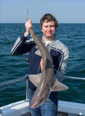 11 lb 8 oz Starry Smooth-hound by Dan Dice