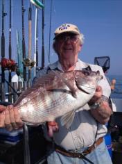 4 lb 2 oz Black Sea Bream by Unknown