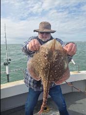 9 lb Thornback Ray by Jim the skate