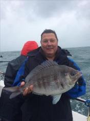 4 lb Black Sea Bream by Keith Blanchard