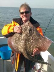 12 lb Thornback Ray by Anthony Parry