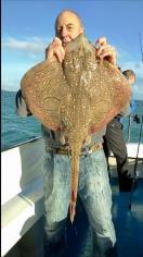 14 lb Undulate Ray by Dick Peckham