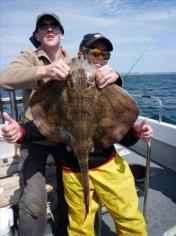 13 lb 8 oz Undulate Ray by Mark Diprose