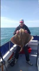 26 lb 8 oz Blonde Ray by Mike Fulmer
