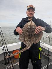 8 lb Thornback Ray by Scott