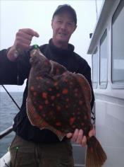 5 lb 7 oz Plaice by Martin Trowbridge