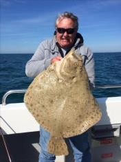 18 lb Turbot by Mervyn Bishop