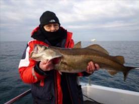 17 lb Pollock by Ernie Legg
