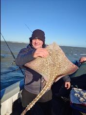 5 lb Thornback Ray by Barry