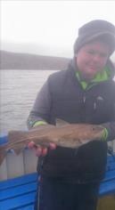2 lb 3 oz Cod by Brad Smith