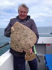 17 lb Turbot by Merv Bishop