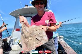 8 lb Thornback Ray by Glen
