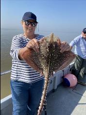 11 lb 2 oz Thornback Ray by Annes