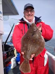 4 lb 12 oz Plaice by John Chantler
