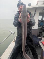 14 lb Conger Eel by Luke