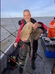 7 lb Thornback Ray by Unknown