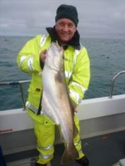 15 lb Pollock by Brendan Franks
