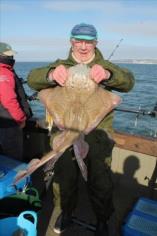 13 lb 12 oz Undulate Ray by Unknown