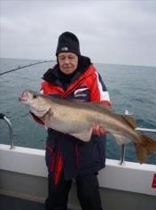 18 lb Pollock by Ernie Leeg