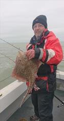 4 lb 5 oz Thornback Ray by Andy