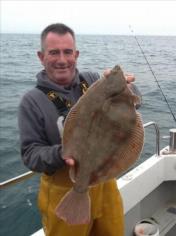 6 lb 8 oz Plaice by Sparrow