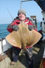 19 lb 10 oz Blonde Ray by Unknown