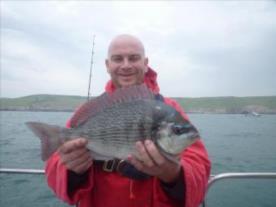 3 lb 12 oz Black Sea Bream by Robbie Masters