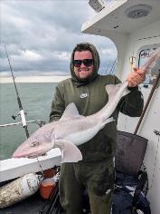 13 lb Starry Smooth-hound by Adam