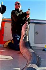 86 lb Conger Eel by paul