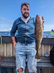 4 lb 2 oz Cod by Unknown