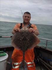 7 lb Thornback Ray by Aaron