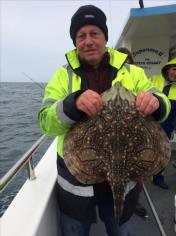13 lb Undulate Ray by Unknown