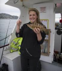 2 lb 8 oz Ballan Wrasse by Tasha Owen