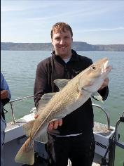 6 lb Cod by Neil Eglon from Whitby