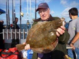 4 lb 13 oz Plaice by Charlie Ratchford