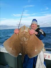 16 lb 8 oz Blonde Ray by Mark