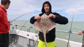 3 lb 5 oz Thornback Ray by Lawrence