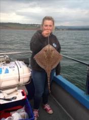 7 lb 10 oz Thornback Ray by Unknown