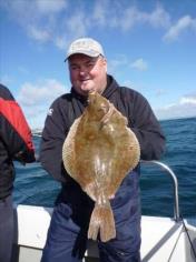 4 lb 13 oz Plaice by Byron Jones
