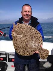 11 lb 8 oz Turbot by Gareth Jones