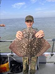 8 lb 7 oz Thornback Ray by Unknown