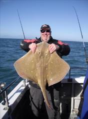 23 lb 8 oz Blonde Ray by lee The badge