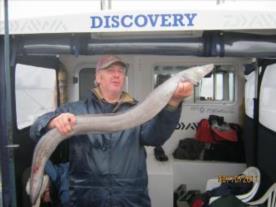 12 lb Conger Eel by Tony (Kingy and Brians Worm Danglers)