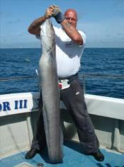 70 lb Conger Eel by Lenny from Orpington