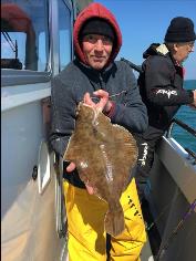 3 lb 2 oz Plaice by Wayne