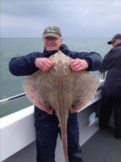 18 lb Undulate Ray by Alan Jenner