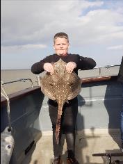 9 lb Thornback Ray by Teddy Rawe